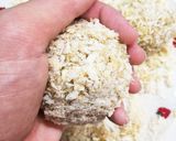 お弁当仕様♪秋香るカレーリゾットコロッケ作り方6写真