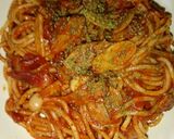 旨い♪濃厚トマトソースパスタ(*^^*)作り方6写真