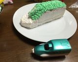 簡単 立体ケーキ 新幹線《記録》作り方2写真
