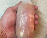 驚きの柔らかさ！鶏ムネ肉の刺身風作り方2写真