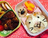 簡単！キャラ弁！猫。ネコ。ねこ。作り方4写真