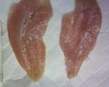 香りもおいしいササミのパン粉焼き♥作り方1写真