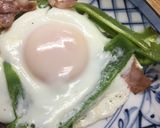 ピーマンとベーコンの巣ごもり卵作り方4写真