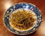 旬の味♪＊さつまいものツルの炒め煮＊作り方9写真