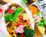 大切な人へのお弁当に♡かまぼこでハート作り方6写真