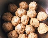 お鍋一つで簡単に！豆腐入り鶏のつくね煮作り方4写真