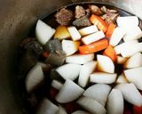 圧力鍋で♪牛すじの煮込みあっさりver作り方6写真