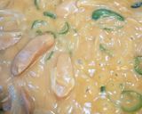 お家でランチ♪クリームナポリタン作り方4写真