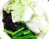 白菜とニンニクの芽のオイスター炒め♪作り方2写真