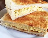 私のランチ☆基本 卵ホットサンド作り方11写真