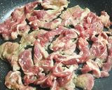 ジンギスカンだけじゃない、ラム肉の炒め物作り方2写真
