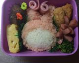 キャラ弁マイメロディ作り方5写真