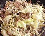 ジンギスカンだけじゃない、ラム肉の炒め物作り方4写真