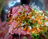 レンコンとピーマンの肉詰め作り方1写真
