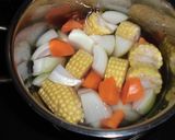 とうもろこしとごろごろ野菜のスープ作り方2写真