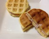 ワッフルメーカーがないけど焼きワッフル♡作り方6写真