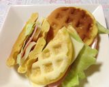 ワッフルメーカーがないけど焼きワッフル♡作り方7写真
