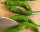 甘長とうがらしの 甘醤油漬け作り方3写真