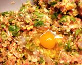 黄ニラとパクチーの餃子作り方5写真
