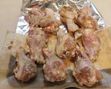 朝夕弁当に♪醤油麹de手羽元のグリル焼き作り方2写真