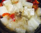 ザーサイと豆腐のナンプラースープ❤️作り方2写真
