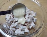 ポン酢でチキンとセロリのサラダパン作り方6写真