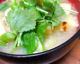 なすの味噌汁作り方4写真