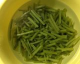 さつまいもの茎炒め作り方1写真