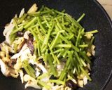 さつまいもの茎炒め作り方4写真