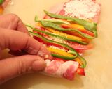 お弁当に＊パプリカの彩り肉巻き＊作り方5写真