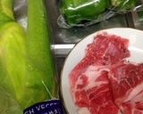 マコモダケの肉ピーマン炒め(＾ω＾)作り方1写真