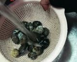あさりとほうれん草&コーンあえ作り方1写真