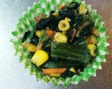あさりとほうれん草&コーンあえ作り方5写真