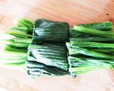 ホウレン草ともやし～胡麻味噌和え作り方1写真