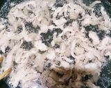 豚肉と水菜の胡麻うどん作り方3写真