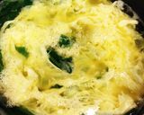 簡単！法蓮草玉子の春雨スープ作り方4写真