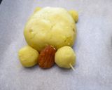 牛乳で簡単！プーさんのスイートポテト作り方3写真