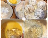 チーズ入りライスコロッケ☆アクティフライ作り方4写真