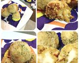 チーズ入りライスコロッケ☆アクティフライ作り方8写真