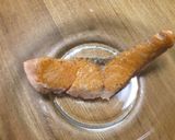 バジルが決手！秋鮭のクリームチーズパスタ作り方5写真