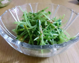 家計の味方♪豆苗のごま和え作り方4写真