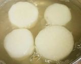 だいこんとえびのすり身の煮物作り方1写真