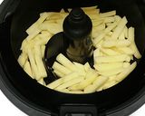 アクティフライで、揚げないフライドポテト作り方3写真