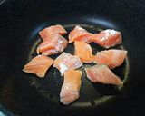 ご飯がすすむ～鮭となすの味噌炒め作り方6写真