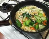 チンゲン菜と油あげの煮浸し作り方4写真