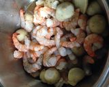 海老と里芋の柔らか煮作り方4写真