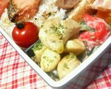 お弁当に☆ささみのカレマヨソテー♪♪作り方3写真