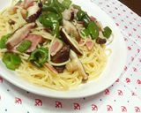 ベーコンと椎茸の☆さっぱり和風パスタ♪♪作り方5写真
