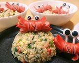 お弁当に♪ピックでカニちゃんウインナー作り方5写真