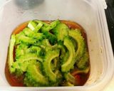 ★おつまみに★ゴーヤの甘酢漬け作り方3写真
